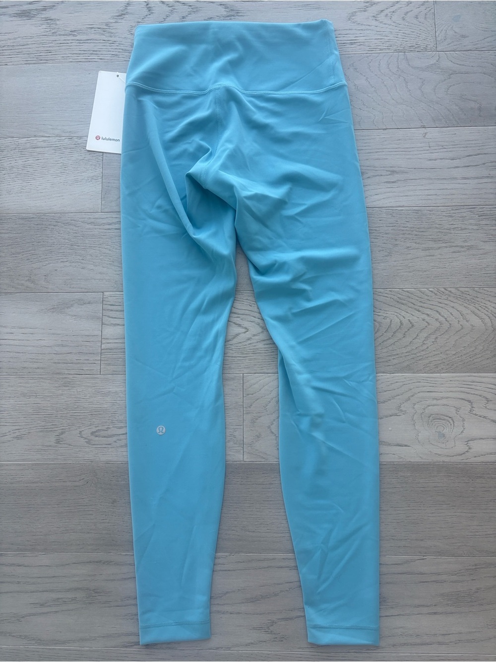Lululemon Wunder Train High Rise Tight 28” Washed Blue Size 8 New - Picture 3 of 5